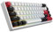 ARBITER Polar 65 - CNC Magnetic Gaming Keyboard w Rapid Trigger, Hall Effect Switches, CNC Aluminum Frame, Rapid Trigger, 65% Compact, Bright RGB, Dual-Shot PBT Keycaps - Ronin Red - Gin