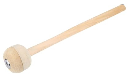 AOWINHIT Bass Drum Mallet Stick Wollfilzkopf Percussion Marching Band Zubehör für Drum Performance