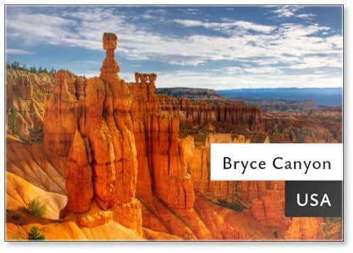 Thor's Hammer, Bryce Canyon, Design 1, Fridge Magnet