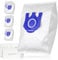 SPARES2GO 8 Bags for Miele GN 3D Microfibre Bag and Air Filters Classic C1 C2 C3 CX1 S2111 TT5000 S5210 S5211 S5261 S8320 Cat & Dog Vacuum Cleaners