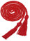 sourcing map Nappa 2025 con nappa, lunga 167 cm, cordoncino intrecciato per laurea, elegante ciondolo con nappe 2025 per accessori di laurea (rosso, confezione da 1)