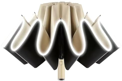 WBZHUSS Autoschirm, für Ford MK2 Mustang Edge C-Max Windfest UV Schutz Ultraleicht Regenschirm Faltbar Robust Mini Umbrella Portable Umbrella for Travel,D