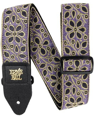 Ernie Ball Jacquard Guitar/Bass Strap - Jasmine and Juice