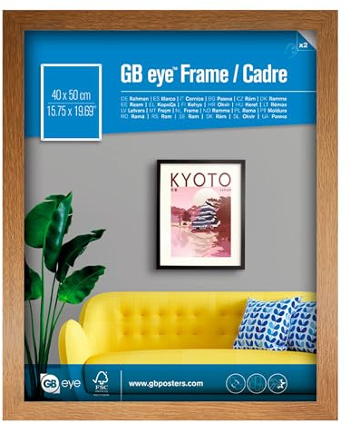 GB eye Contemporary Wooden Oak Picture Frame - Mini - 40 x 50cm