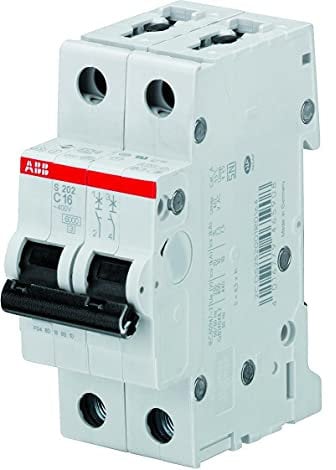 ABB S202L C40 INTERRUTTORE AUTOMATICO 4,5KA 2P