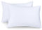 Sapphire Collection Luxury Percale Non Iron White Pair Of Pillowcases