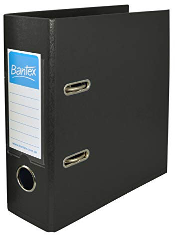 Aktenordner Bantex PVC 70 mm A5 schwarz (100400727)