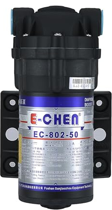 FINERFILTERS E-Chen 50GPD Reverse Osmosis RO Diaphragm Booster Pump EC-802-50