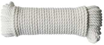 TrendLine Seil 20m Weiß Polypropylen PP Mehrzweckseil Allzweckseil Universalseil