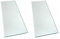 Taytools 279151 Two Pieces 5/16 x 5 x 12 Dead Flat Float Glass for Scary Sharp Sharpening System