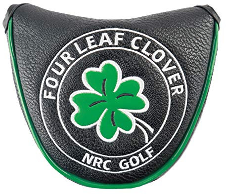 FITYLE Abdeckung für Golfschläger, Golfschläger-Kopfbedeckung, Golf-Eisenabdeckungen, Schutzhülle Putter Cover Protective Sleeve, Schlägerhaube für Golf Putter Head Cover, Schwarz
