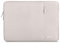 MOSISO Laptop Sleeve Hülle Kompatibel mit MacBook Air 13 Zoll M3 A3113 M2 A2681 M1 A2337 A2179 A1932/Pro 13 M2 M1 A2338 A2251 A2289 A2159 A1989,Polyester Vertikale Stil Laptoptasche, Stein Grau