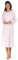 Lady Olga Ladies Jersey Cuddleknit Brushed Inside Warm Nightdress Nightie (18-20) Pink