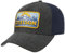 Stetson Polar Trucker Cap One Size (ca. 56-61 cm) Herren - Kappe mit Wolle & Baumwolle - Gefüttert mit 100% Baumwolle - Größenverstellbar - Herrenkappe - Baseballcap Sommer/Winter grau-blau One Size
