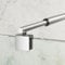 Boromal Haltestange für Duschwand - Stabilisierungsstange Rund für Glasdicke 8-10 mm, Stabilisator für Dusche, Duschabtrennung, Edelstahl 73-120cm (1 Stück)