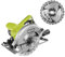 Confezione RYOBI Sega circolare RCS1400-G - 1400W - 66mm - lama CSB190A1 - 190mm - 24 denti