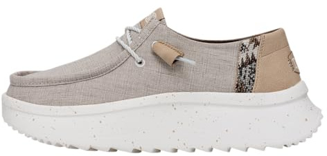 HEYDUDE Wendy Peak Woven - Womens Shoes - Natural - Size EU 37
