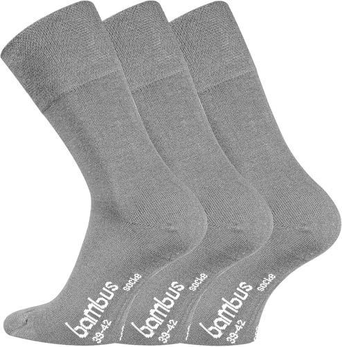 FussFreunde 6 Paar Damen Bambus Socken, Geruchs-Killer mit Anti-Loch -Garantie