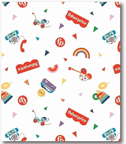 Craft Cotton Co 100 % Baumwolle, klassischer Fischer-Baumwollstoff, bedruckt, ideal für Bastelarbeiten, Quilten, Nähen, Kinderschneiderei