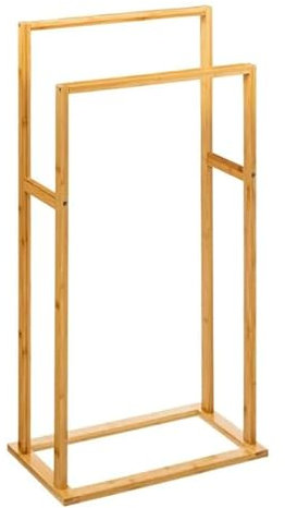FIVE Simply Smart - Porte-Serviettes 2 Barres Bambou 81cm Naturel