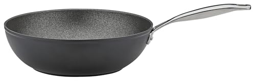 Spring MERIDIAN INTENSE PRO Wokpfanne 28 cm, Induktion, Antihaft | Recyceltes Aluminium, 3-fache Antihaftversiegelung, für alle Herdarten, spülmaschinengeeignet, backofenfest