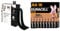 VELCRO Brand Heavy Duty Stick On Tape Cut-to-Length Industrial Extra Strong Double Sided Hook & Duracell Plus AA Batteries (18 Pack) - Alkaline 1.5V - Up to 100% Extra Life - Reliability for Every