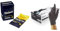Marigold GLOVES KITCHEN MEDIUM MEDIUM | 6 PACK BUNDLE,Yellow & Unigloves Black Pearl Nitrile Examination Gloves - Multipurpose