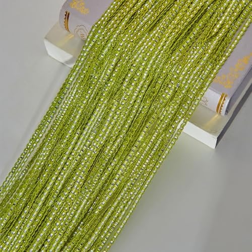 MObyat String Curtains For Doorways 100x200cm Glitter Beaded Curtains Door, Tassels Beads Hanging Fringe Hippie, Hanging Patio Tassels Screen, Room Decor Window Wall Backdrop Doors(Green)