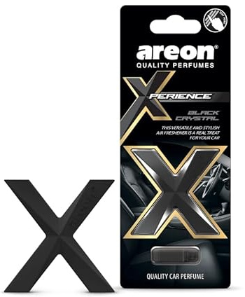 Areon Xperience Version Auto-Lufterfrischer, Schwarz und Blau, ideal für jede Größe, (Black Crystal)