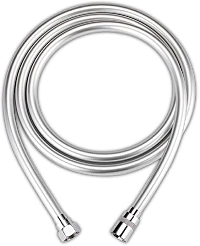 GI/2 Tuyau de douche universel haute pression pour accessoires de salle de bain en PVC flexible à main anti-enroulement 3 m de long