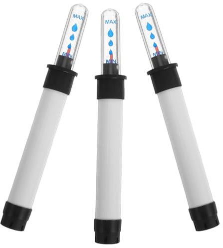 BESPORTBLE Plant Pot Water Level Indicator 3Pcs - Detachable Water Meter with Low Alert for Indoor and Outdoor Gardening