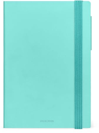 Legami - Agenda Giornaliera 2025-2026, Aquatic Awe, 16 Mesi Medium, Diario da Settembre 2025 a Dicembre 2026, Chiusura con Elastico, Carta Certificata FSC, con Planner Mensile, 12 x 18 cm