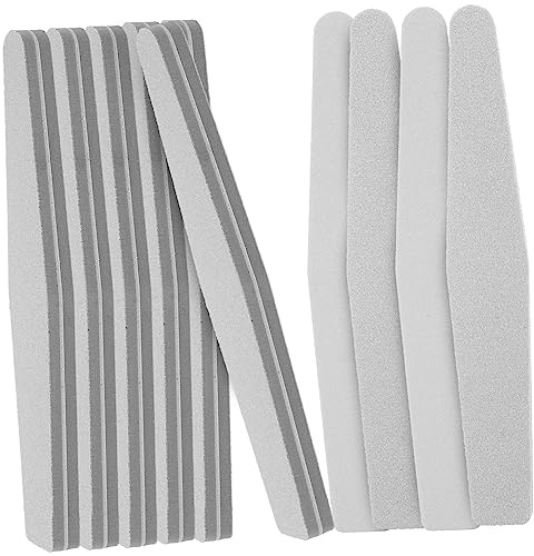 WOFASHPURET 10piezas Limas De Uñas Cuadradas Para Manicura y Pedicura Herramientas Para Decoración Profesional