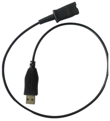 Tragbarer Schnelltrenn-USB-Adapter, QD-Headsets, USB-Adapterkabel für schnelle Trennung (QD), nahtlose Verbindung
