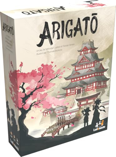 Arigato - Strategy Game | 1 to 5 Players | 10+ Years | Optimization & Combos | Simulated Spins | Blackrock Games | Ludonaute