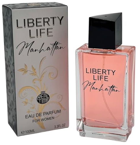 Real Time Liberty Life Manhattan Eau de Parfum für Damen, 100 ml