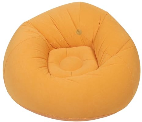 EPIGEIST Aufblasbare Couch aus PVC mit Ergonomischem Design und Leichtem Gewicht Tragbarer Sitzsack für Erwachsene für Party und Camping