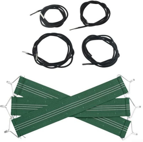 BEAZOOM Latex Ersatzseile für Schwerelosigkeit Stuhl, 2m/2.2m Elastische Schnur für Sonnenliege Gartenstuhl