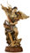 Avalon Gallery ND129 Bellavista Old World Masters Collection Kunstharz-Statue, 16,5 cm, transparent