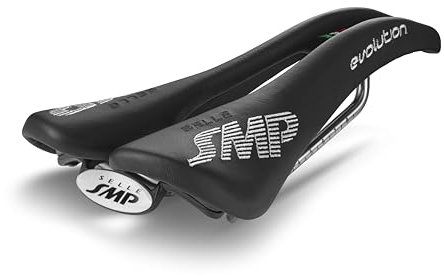 Selle SMP Evolution, Sella per Bicicletta Uomo, Nero, Taglia Unica