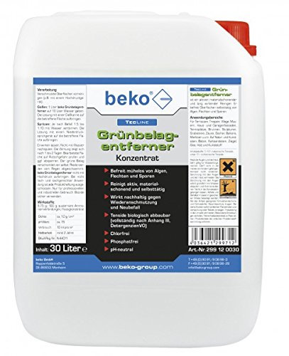beko TecLine Grünbelagentferner -Konzentrat- 30 l Kanister 299 12 0030