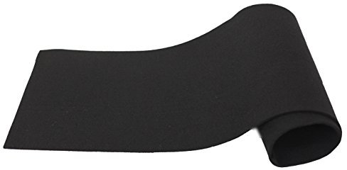 Filz-Kult, Filz Tischläufer, Tischband, schlicht und edel, Farbe nach Wahl, 30cm x 1,20m, schwarz