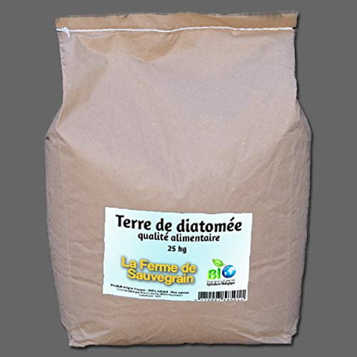 Terre de diatomée Alimentaire pour Les Poules - 25kg