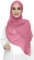 Lina & Lily Damen Muslim Premium Chiffon Hijab Kopftuch Schal aus Leicht Stoff (Dusty Rose)