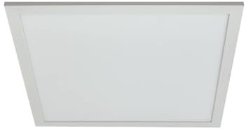 Lindby LED Panel Enja dimmbar (Modern) in Weiß aus Aluminium (1 flammig,) - Bürolampe Deckenlampe Deckenleuchte Lampe Arbeitszimmerleuchte