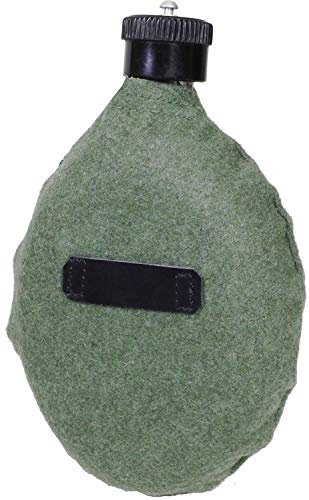 Epic Militaria Reproduktion Deutsche Wasserflasche und Hülle aus dem 2. Weltkrieg.