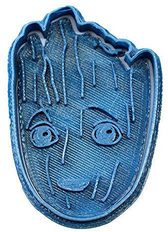 Cuticuter Groot Baby Face Hüter der Galaxie Ausstechform, Blau, 8 x 7 x 1.5 cm