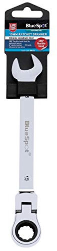 Blue Spot Tools 15mm Ratchet Spanner Flexible Head (180°)