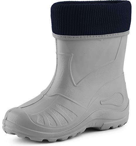 Ladeheid Stivali Bambino e Bambina in Eva KL058 (Grigio, 35 EU)