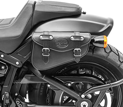 Satteltasche 3L für Kawasaki EN 500, VN-15 schwarz Links
